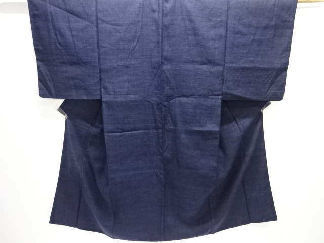 JAPANESE MENS KIMONO / SILK / MAWATA YUKI TSUMUGI